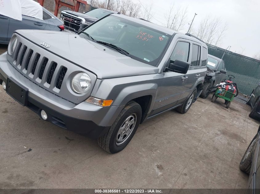 1C4NJPBA5GD753494 2016 Jeep Patriot Sport