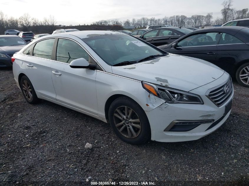 2015 Hyundai Sonata Se VIN: 5NPE24AF5FH020654 Lot: 38385748