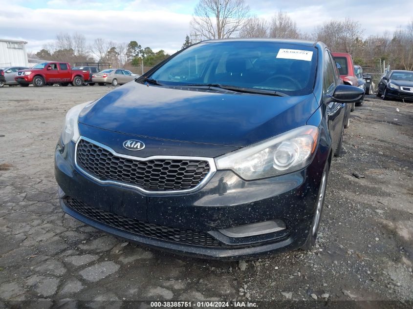 2014 Kia Forte Lx VIN: KNAFK4A68E5215809 Lot: 38385751