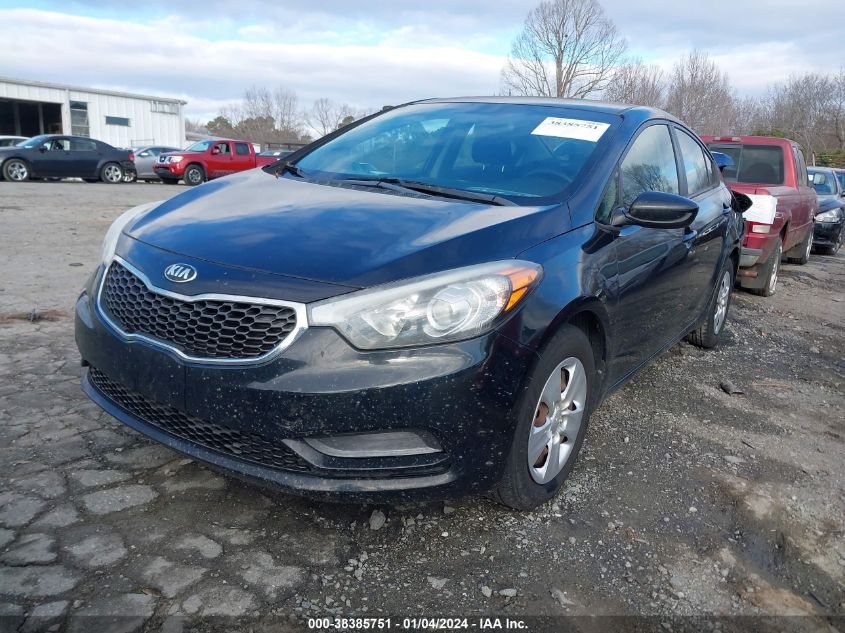 2014 Kia Forte Lx VIN: KNAFK4A68E5215809 Lot: 38385751