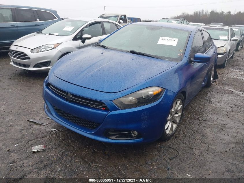 2013 Dodge Dart Sxt/Rallye VIN: 1C3CDFBA9DD181922 Lot: 38385951