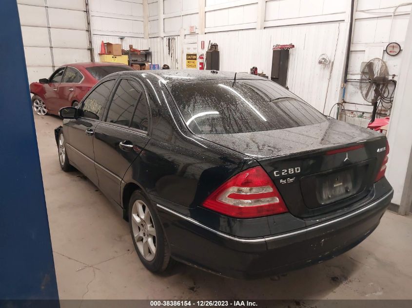 WDBRF92H07F918379 2007 Mercedes-Benz C 280 Luxury 4Matic