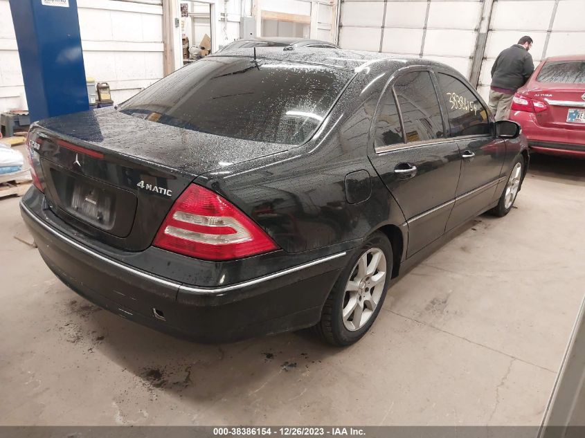 WDBRF92H07F918379 2007 Mercedes-Benz C 280 Luxury 4Matic