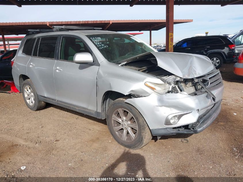 2011 Toyota Highlander Base V6 VIN: 5TDBK3EH9BS089005 Lot: 38386170