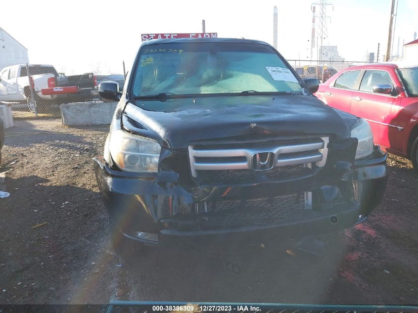 2006 Honda Pilot Ex-L VIN: 2HKYF18556H552886 Lot: 38386309