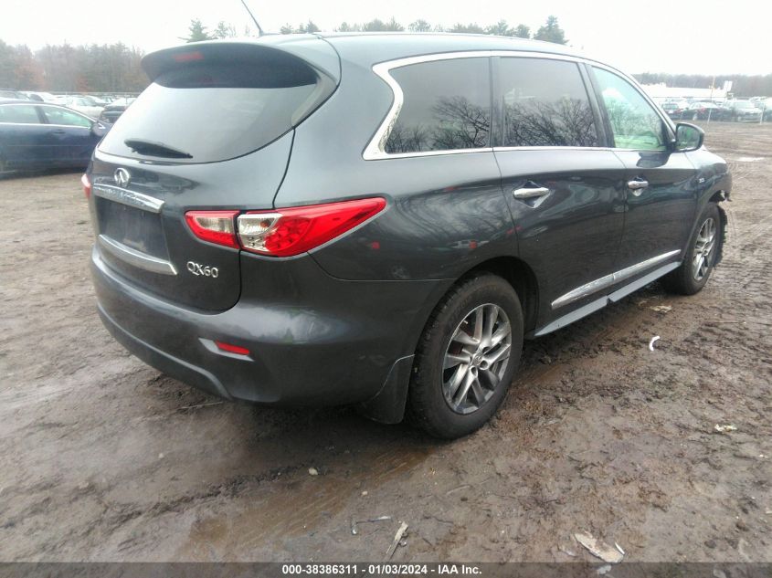 2014 Infiniti Qx60 VIN: 5N1AL0MM8EC530436 Lot: 38386311