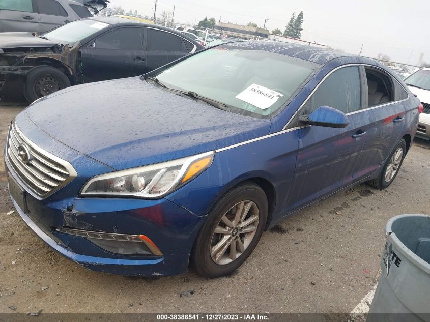 2015 Hyundai Sonata Se VIN: 5NPE24AF7FH119749 Lot: 38386541