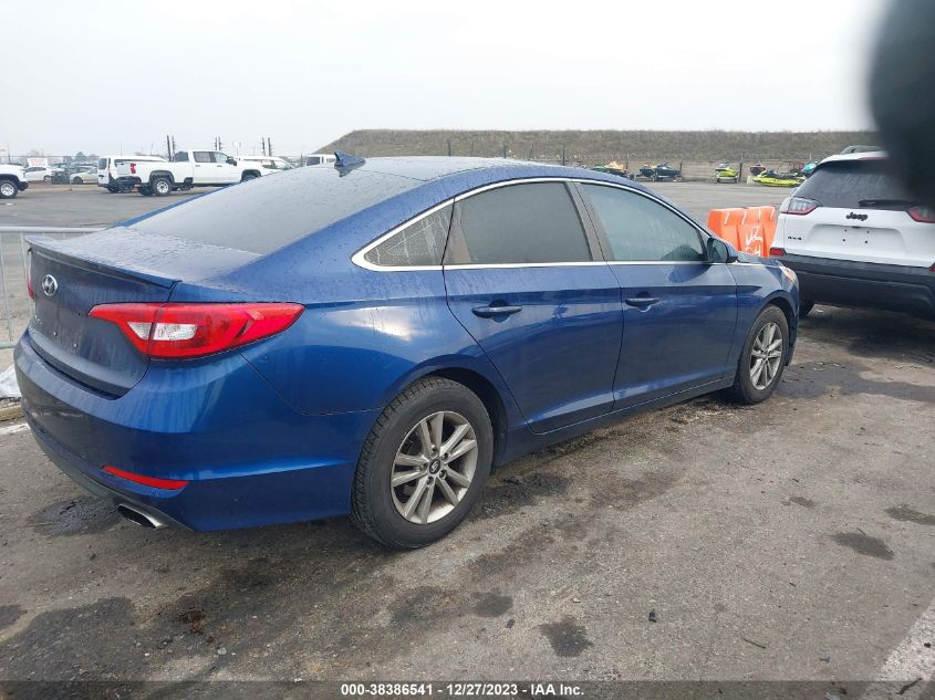 2015 Hyundai Sonata Se VIN: 5NPE24AF7FH119749 Lot: 38386541