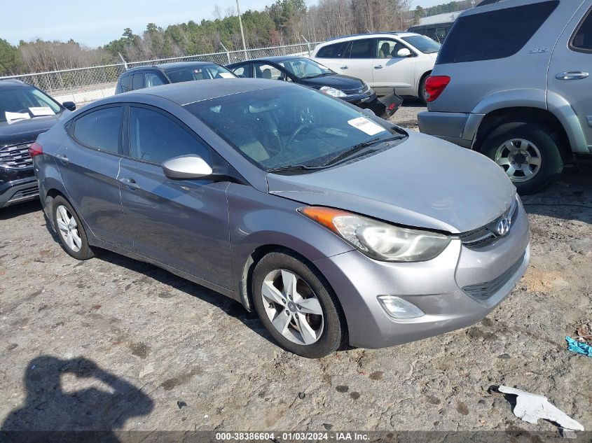 2013 Hyundai Elantra Gls (Ulsan Plant) VIN: KMHDH4AE0DU672291 Lot: 38386604