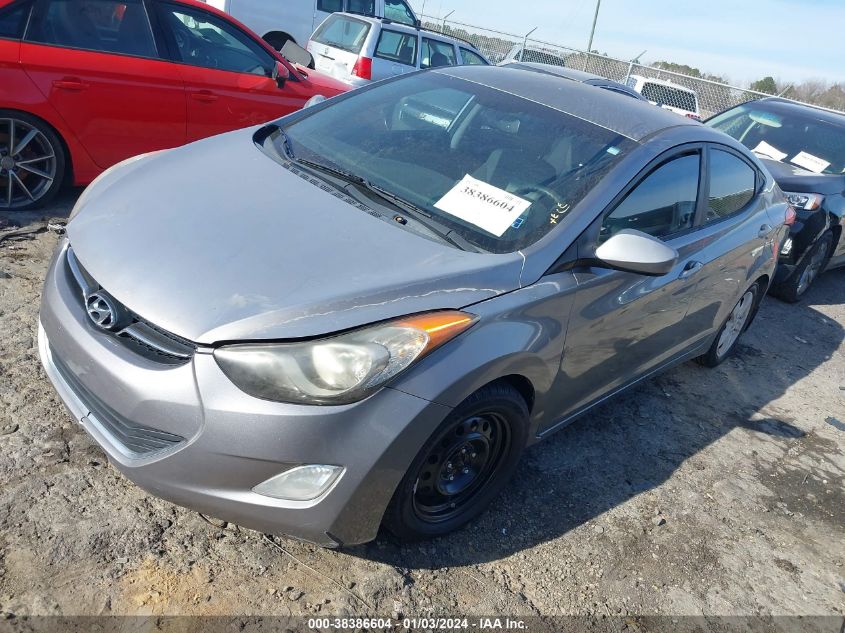 2013 Hyundai Elantra Gls (Ulsan Plant) VIN: KMHDH4AE0DU672291 Lot: 38386604