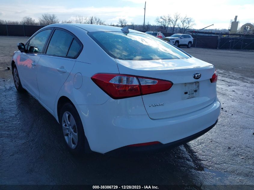 2016 Kia Forte Lx VIN: KNAFK4A67G5468218 Lot: 38386729