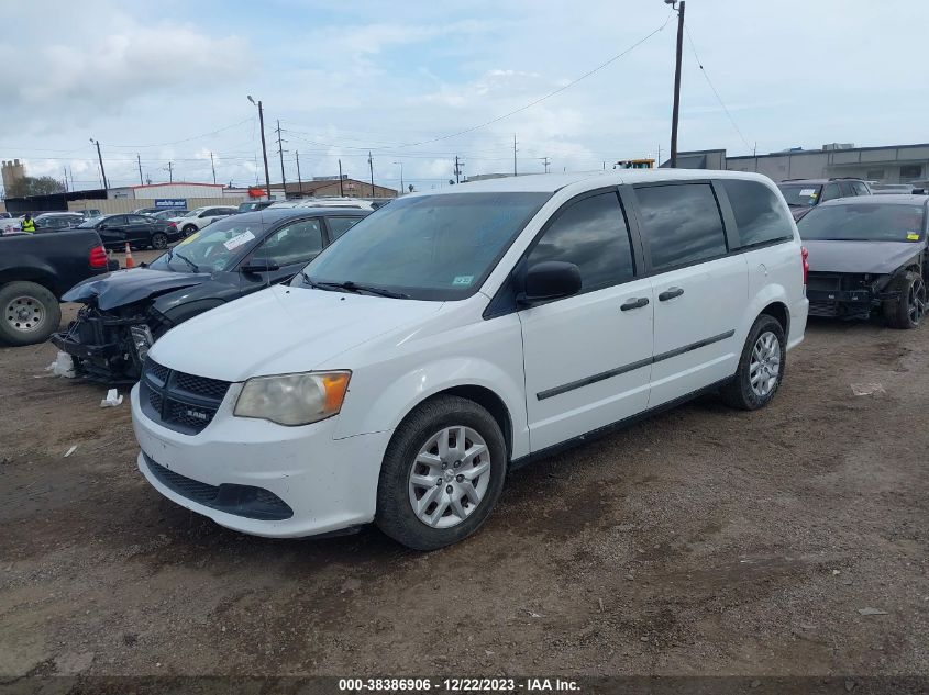 2014 Ram Cargo Tradesman VIN: 2C4JRGAG2ER311764 Lot: 40761170