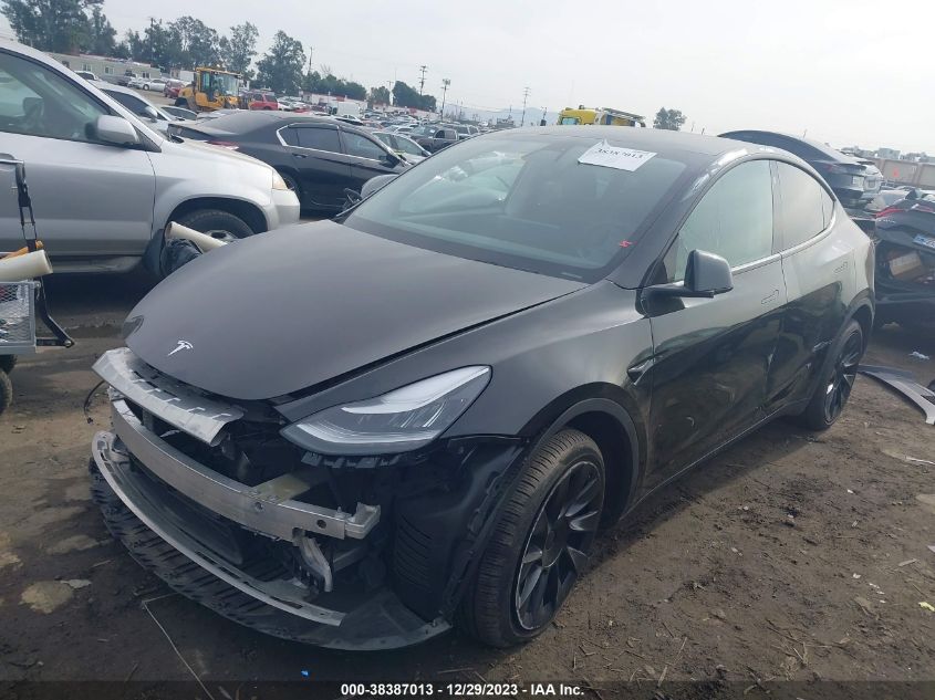 2021 Tesla Model Y VIN: 5YJYGDEE0MF067649 Lot: 38387013