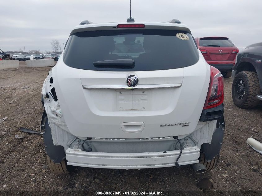 2021 Buick Encore Awd Preferred VIN: KL4CJESB5MB328394 Lot: 38387049