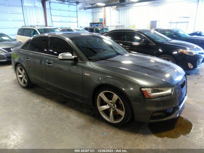 2015 Audi S4 3.0T Premium Plus VIN: WAUBGAFL1FA004683 Lot: 38387121