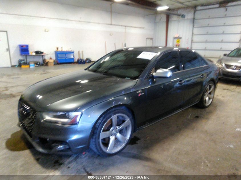 2015 Audi S4 3.0T Premium Plus VIN: WAUBGAFL1FA004683 Lot: 38387121