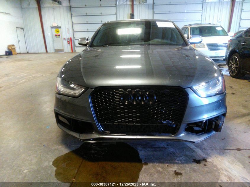 2015 Audi S4 3.0T Premium Plus VIN: WAUBGAFL1FA004683 Lot: 38387121