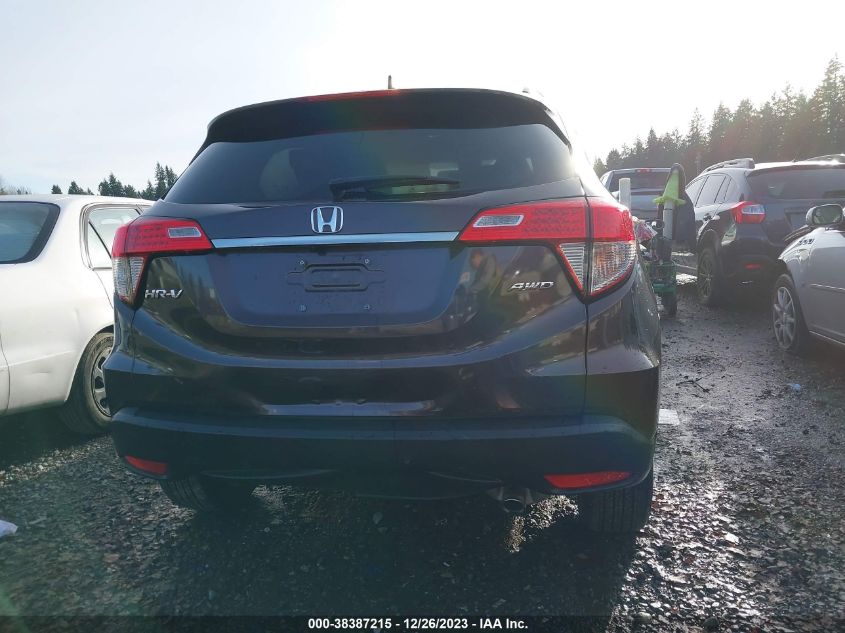 2021 Honda Hr-V Awd Ex VIN: 3CZRU6H55MM728151 Lot: 38387215