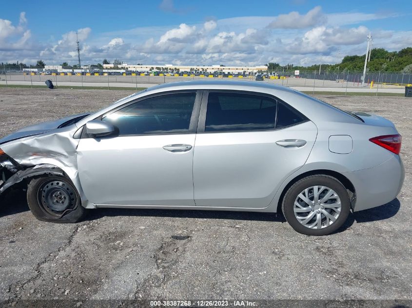 2018 Toyota Corolla Le VIN: 2T1BURHE2JC028990 Lot: 38387268