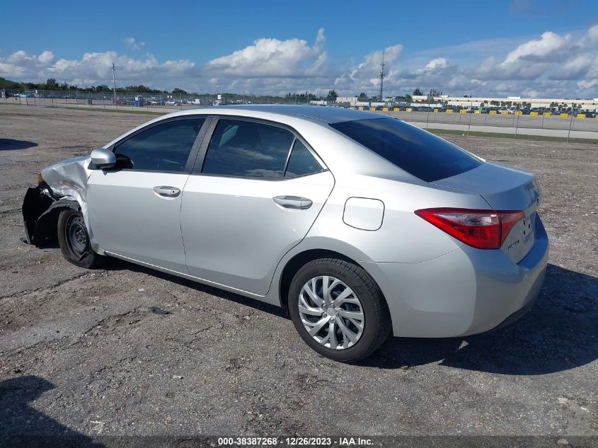 2018 Toyota Corolla Le VIN: 2T1BURHE2JC028990 Lot: 38387268