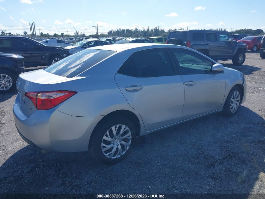 2018 Toyota Corolla Le VIN: 2T1BURHE2JC028990 Lot: 38387268