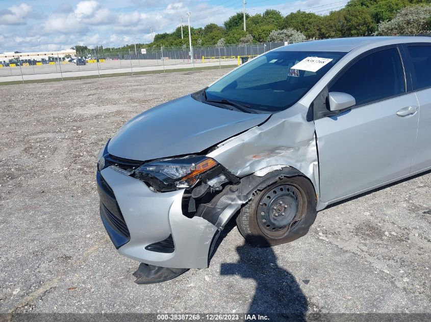 2018 Toyota Corolla Le VIN: 2T1BURHE2JC028990 Lot: 38387268