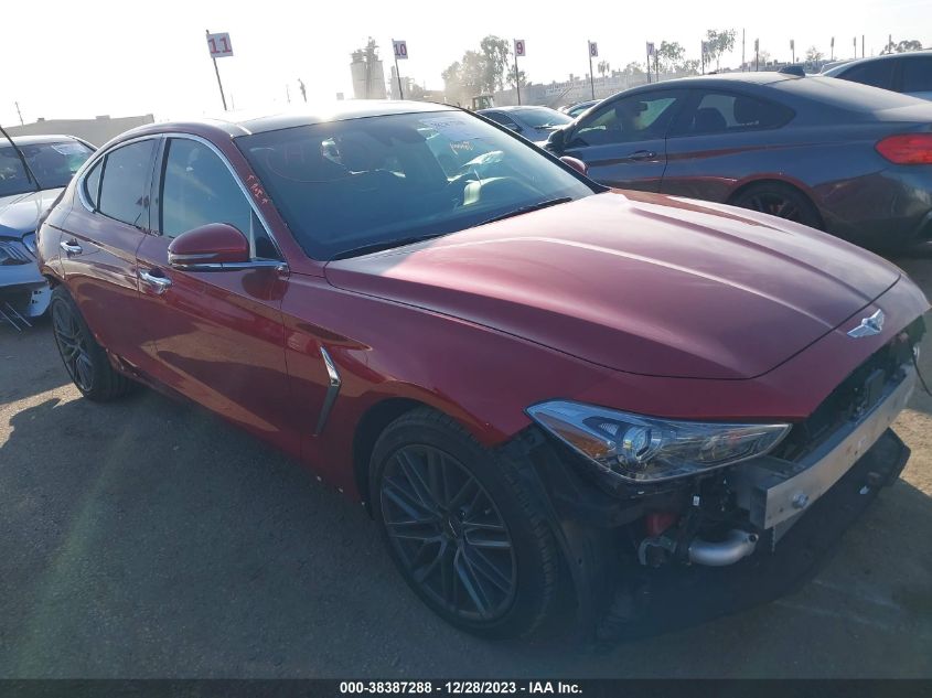 KMTG34LA0KU026824 2019 Genesis G70 2.0T Advanced