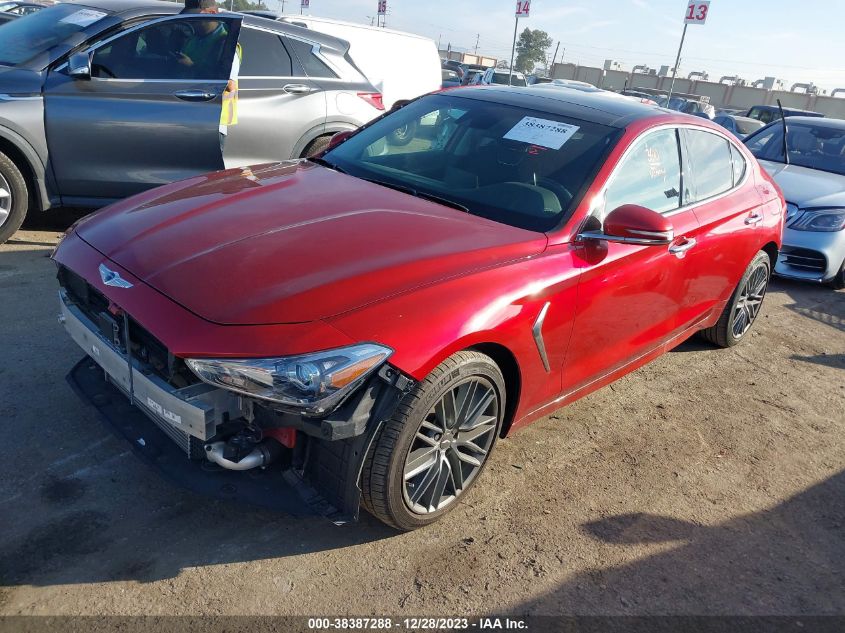 2019 Genesis G70 2.0T Advanced VIN: KMTG34LA0KU026824 Lot: 38387288