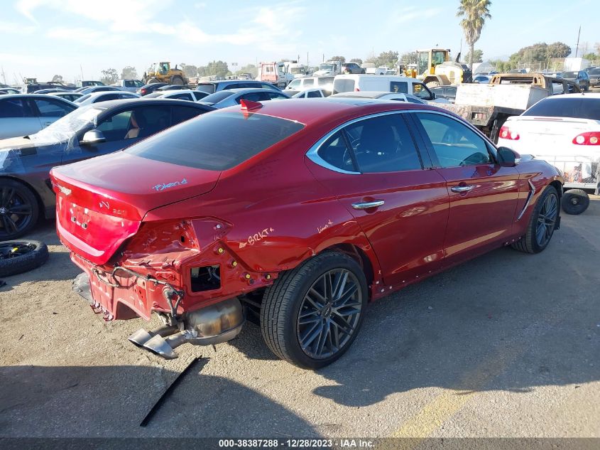 2019 Genesis G70 2.0T Advanced VIN: KMTG34LA0KU026824 Lot: 38387288