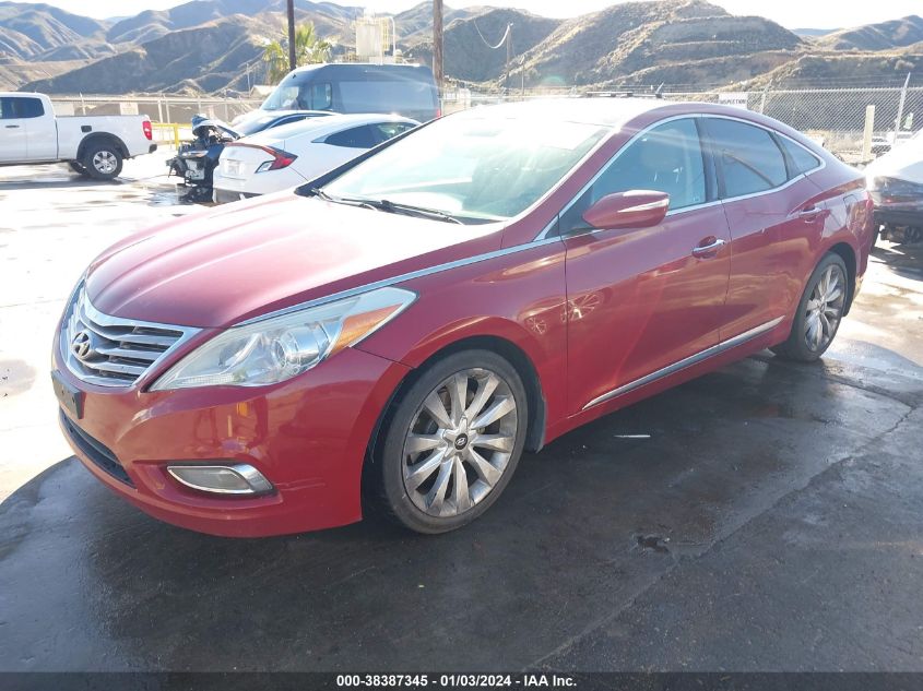 2013 Hyundai Azera VIN: KMHFH4JG2DA201738 Lot: 38387345