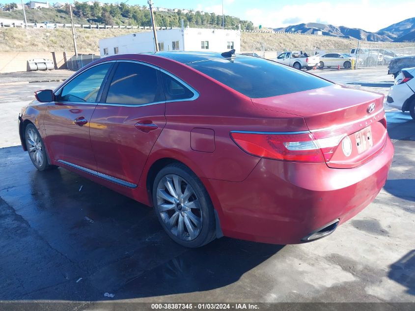 KMHFH4JG2DA201738 2013 Hyundai Azera