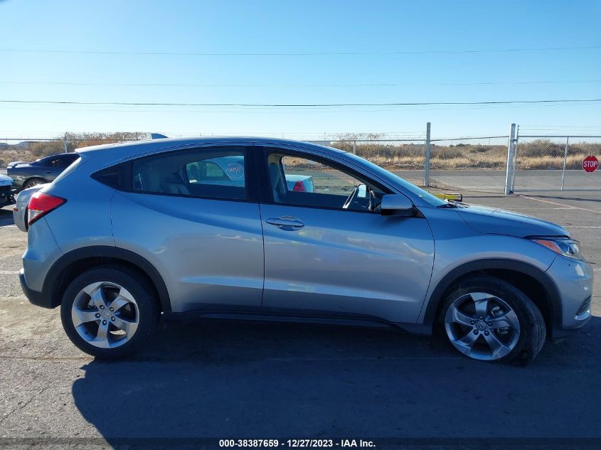 2020 Honda Hr-V 2Wd Lx VIN: 3CZRU5H3XLM711854 Lot: 38387659