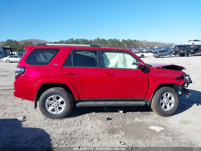 2023 Toyota 4Runner Sr5 VIN: JTEMU5JR8P6114976 Lot: 38387710