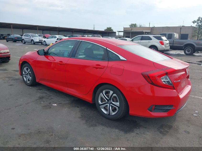 2016 Honda Civic Lx VIN: 2HGFC2F53GH537808 Lot: 38387740