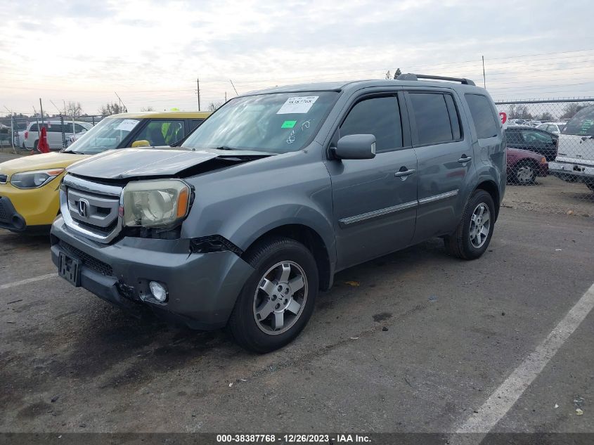 2009 Honda Pilot Touring VIN: 5FNYF38899B002647 Lot: 38387768