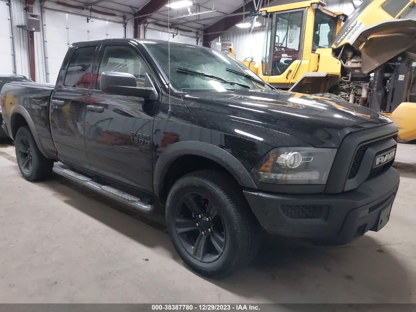 2022 Ram 1500 Classic Warlock Quad Cab 4X4 6'4 Box VIN: 1C6RR7GG2NS226813 Lot: 38387780