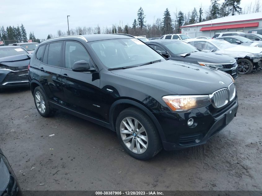 2017 BMW X3 xDrive28I VIN: 5UXWX9C56H0T14036 Lot: 38387905