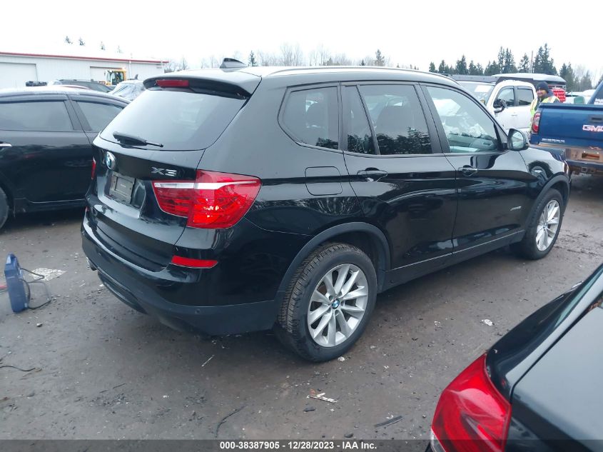 2017 BMW X3 xDrive28I VIN: 5UXWX9C56H0T14036 Lot: 38387905