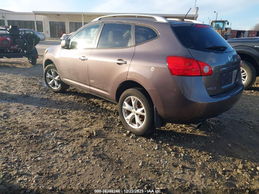 2009 Nissan Rogue Sl VIN: JN8AS58V69W184595 Lot: 38388246