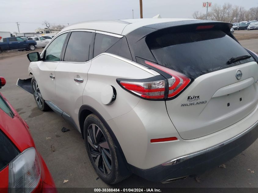 5N1AZ2MH7GN114818 2016 Nissan Murano Platinum/S/Sl/Sv