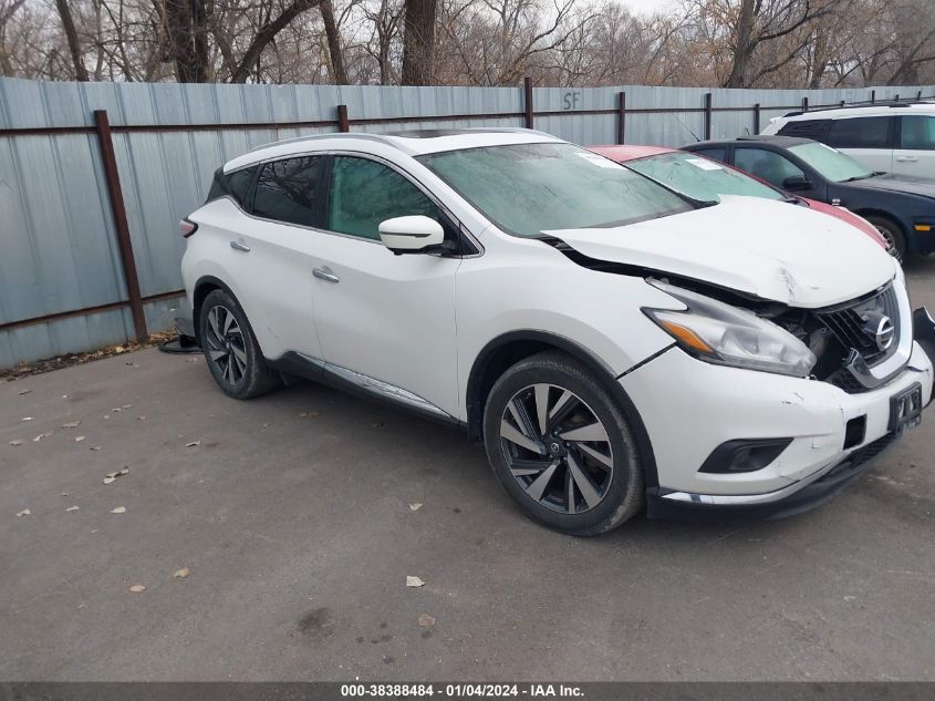 5N1AZ2MH7GN114818 2016 Nissan Murano Platinum/S/Sl/Sv