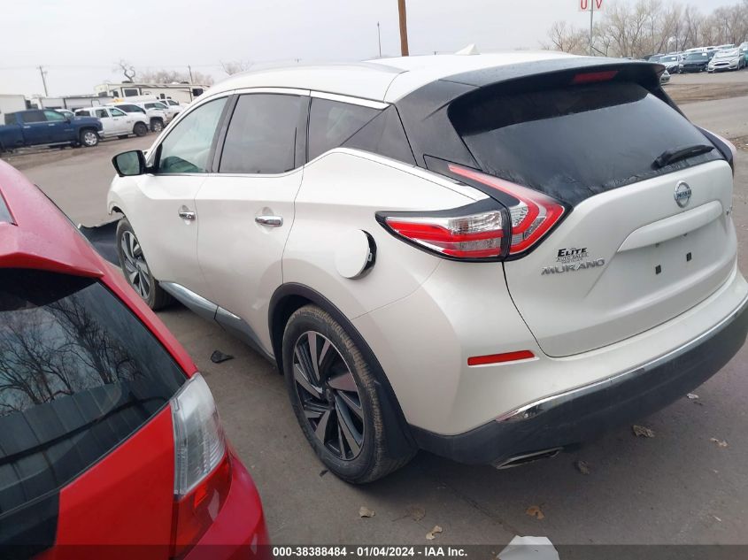 5N1AZ2MH7GN114818 2016 Nissan Murano Platinum/S/Sl/Sv