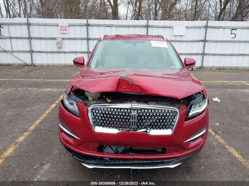 2019 Lincoln Mkc Standard VIN: 5LMCJ1C96KUL08448 Lot: 38388606