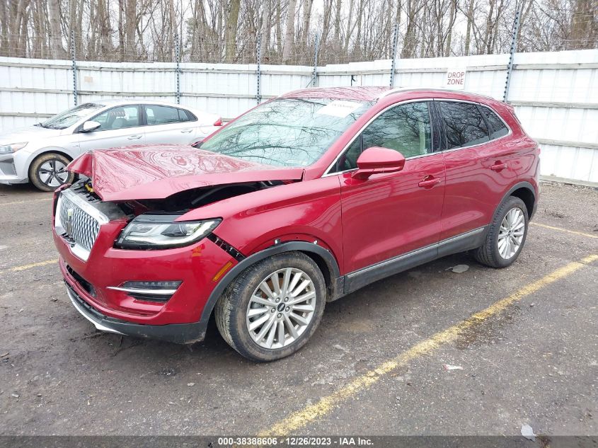 2019 Lincoln Mkc Standard VIN: 5LMCJ1C96KUL08448 Lot: 38388606