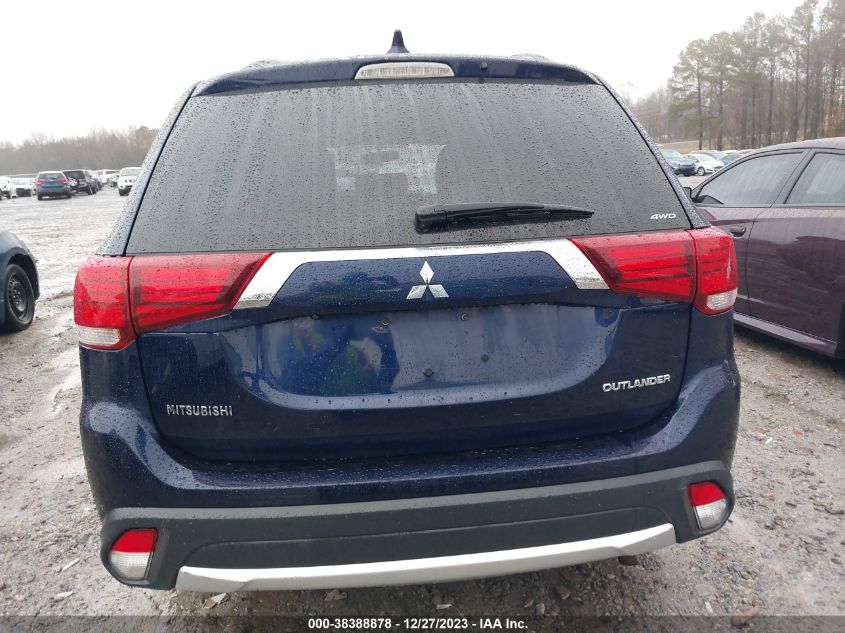 2017 Mitsubishi Outlander Es VIN: JA4AZ2A35HZ030577 Lot: 38388878