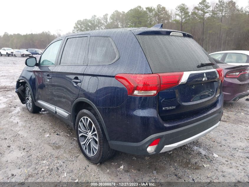 2017 Mitsubishi Outlander Es VIN: JA4AZ2A35HZ030577 Lot: 38388878