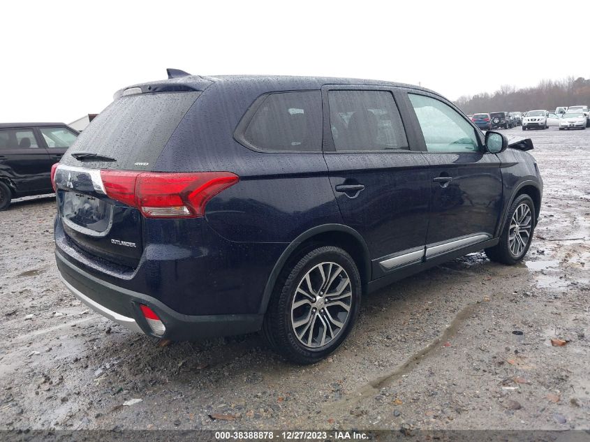 2017 Mitsubishi Outlander Es VIN: JA4AZ2A35HZ030577 Lot: 38388878