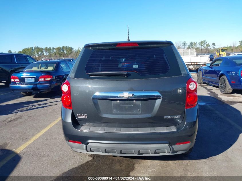 2013 Chevrolet Equinox Ls VIN: 2GNALBEK1D6307845 Lot: 38388914