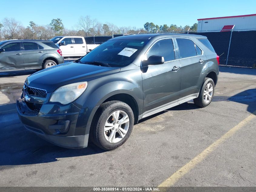 2013 Chevrolet Equinox Ls VIN: 2GNALBEK1D6307845 Lot: 38388914