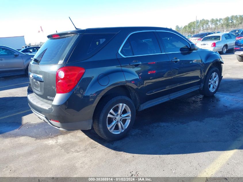 2013 Chevrolet Equinox Ls VIN: 2GNALBEK1D6307845 Lot: 38388914